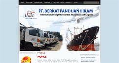 Desktop Screenshot of bph-logistics.com